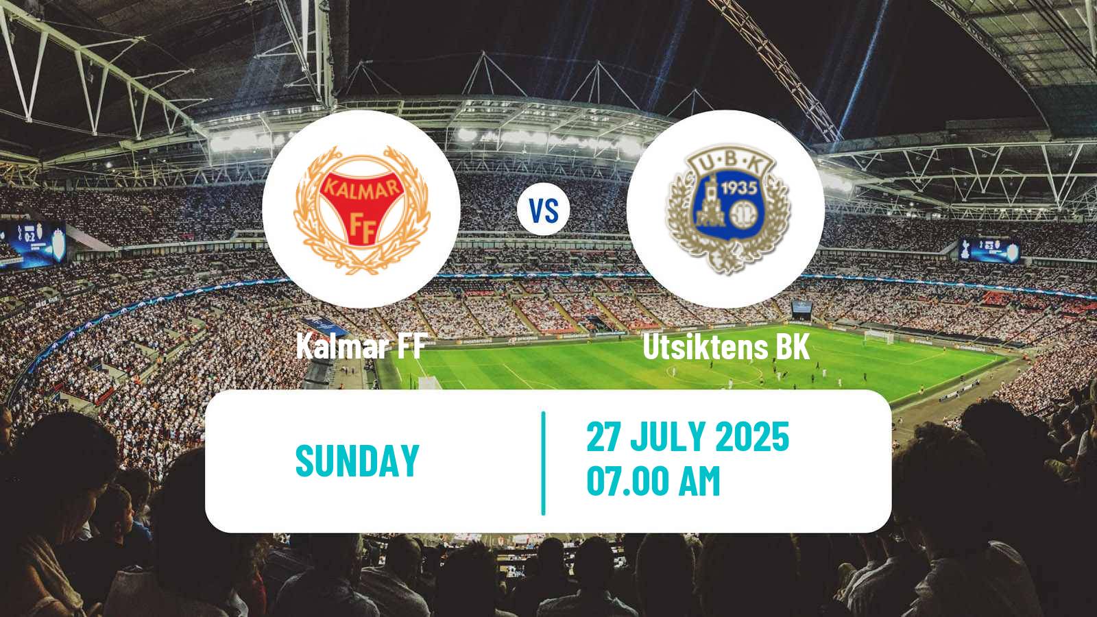 Soccer Swedish Superettan Kalmar - Utsikten