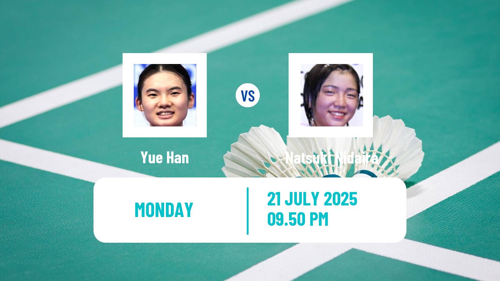 Badminton BWF World Tour Victor China Open Women Yue Han - Natsuki Nidaira
