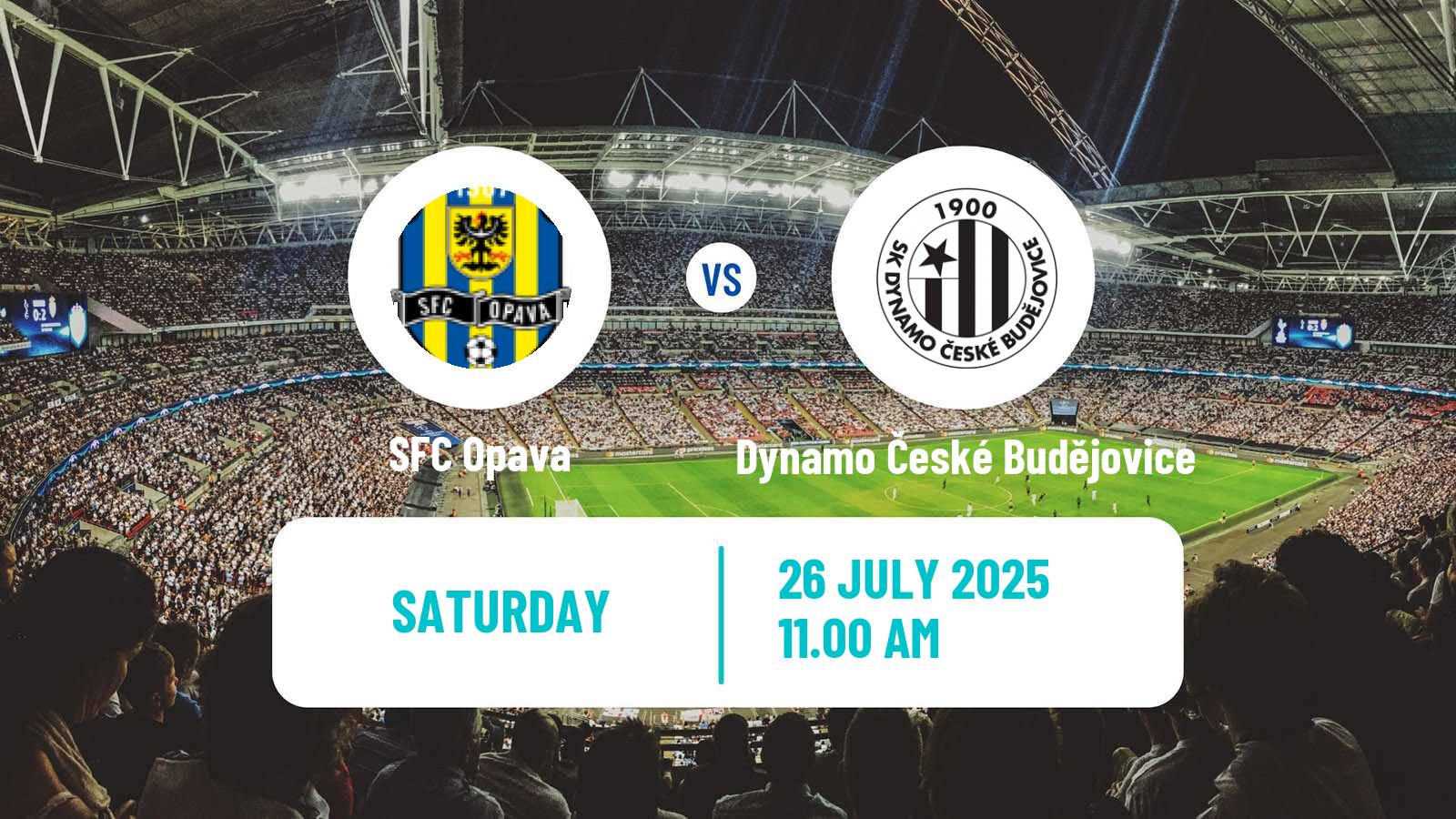 Soccer Czech Division 2 Opava - Dynamo České Budějovice