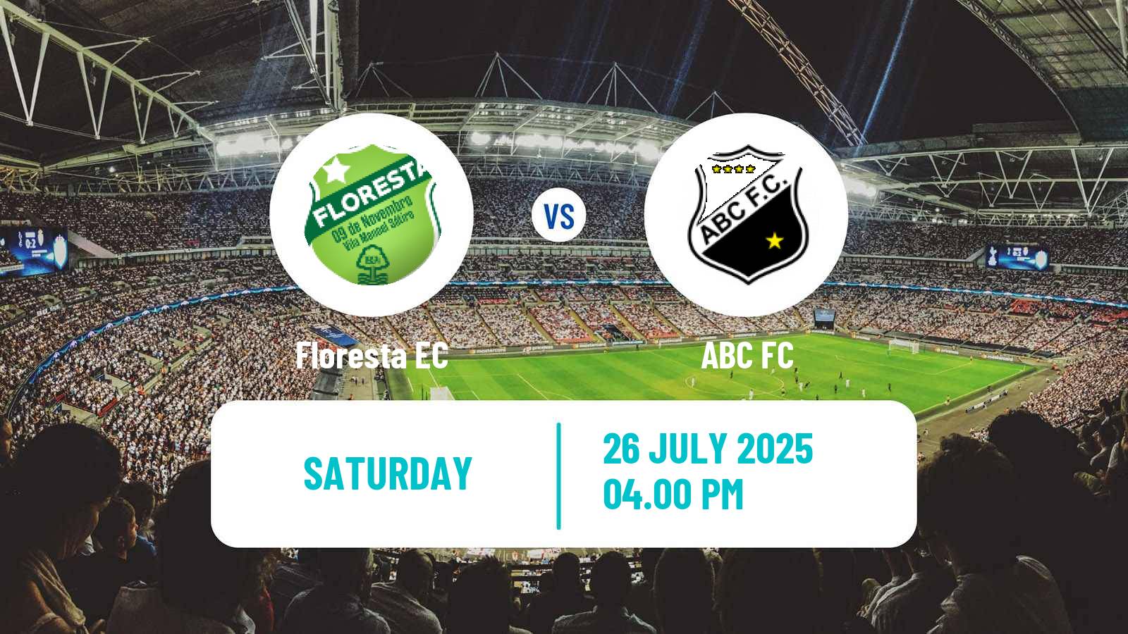 Soccer Brazilian Serie C Floresta - ABC