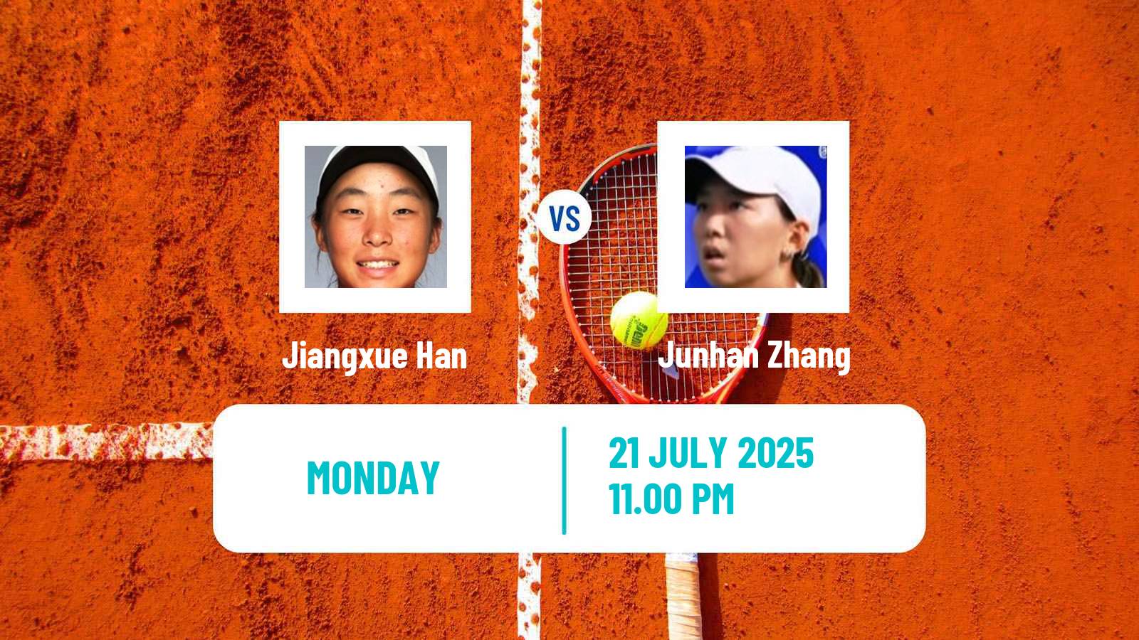 Tennis ITF W15 Luan 2 Women Jiangxue Han - Junhan Zhang