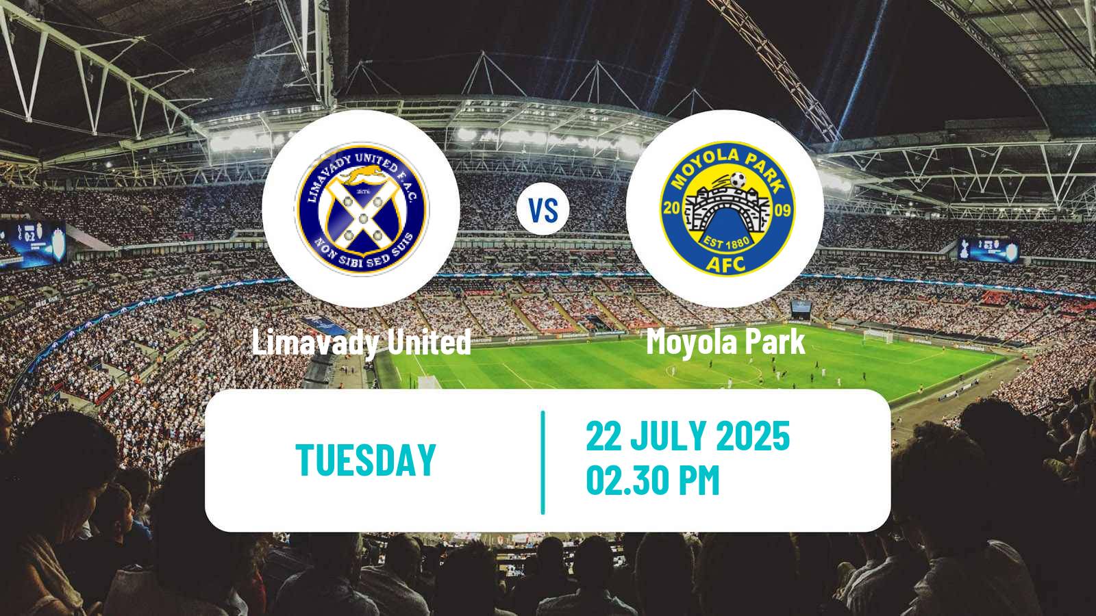 Soccer Club Friendly Limavady United - Moyola Park