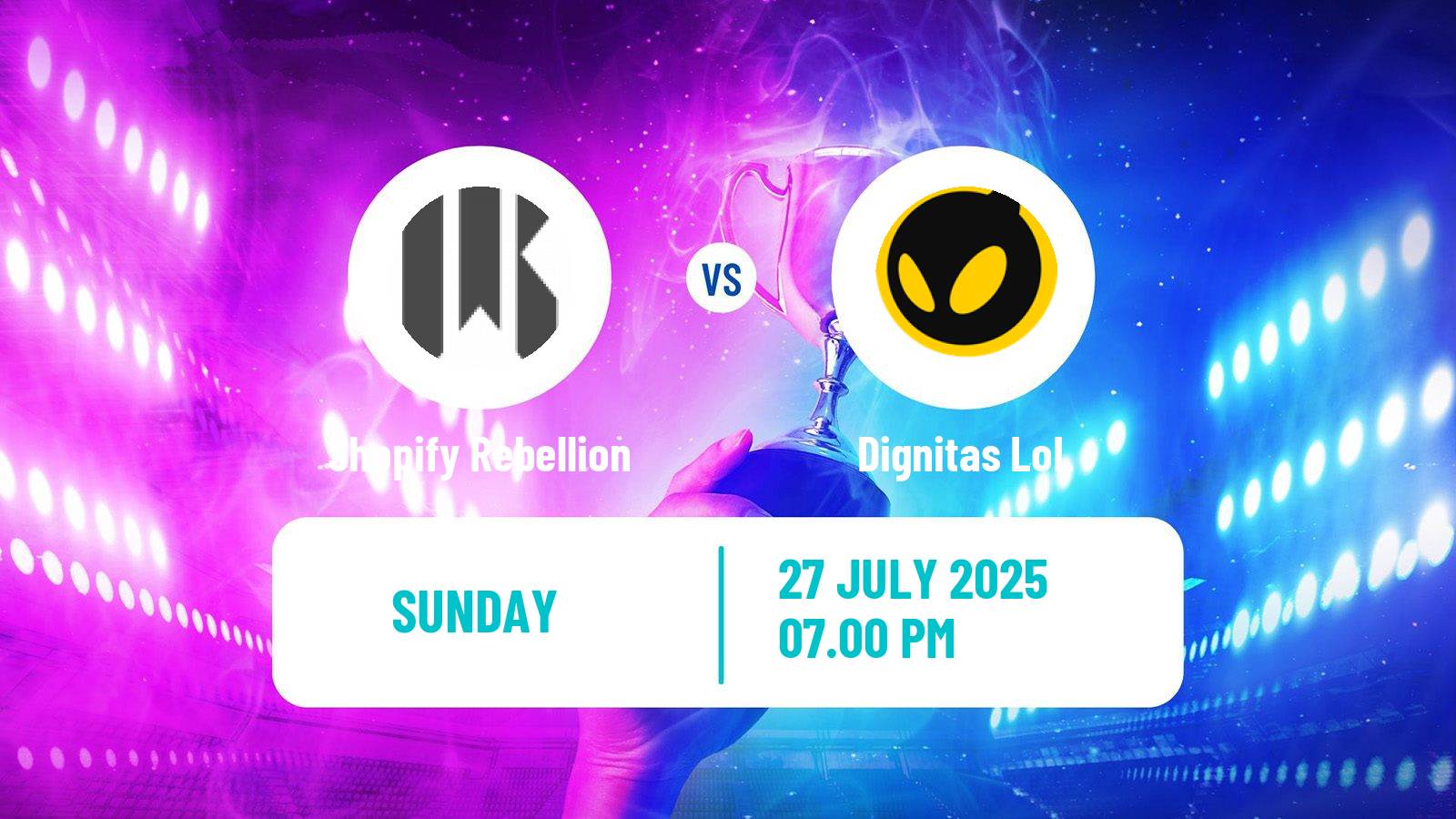 Esports League Of Legends Lta North Shopify Rebellion - Dignitas