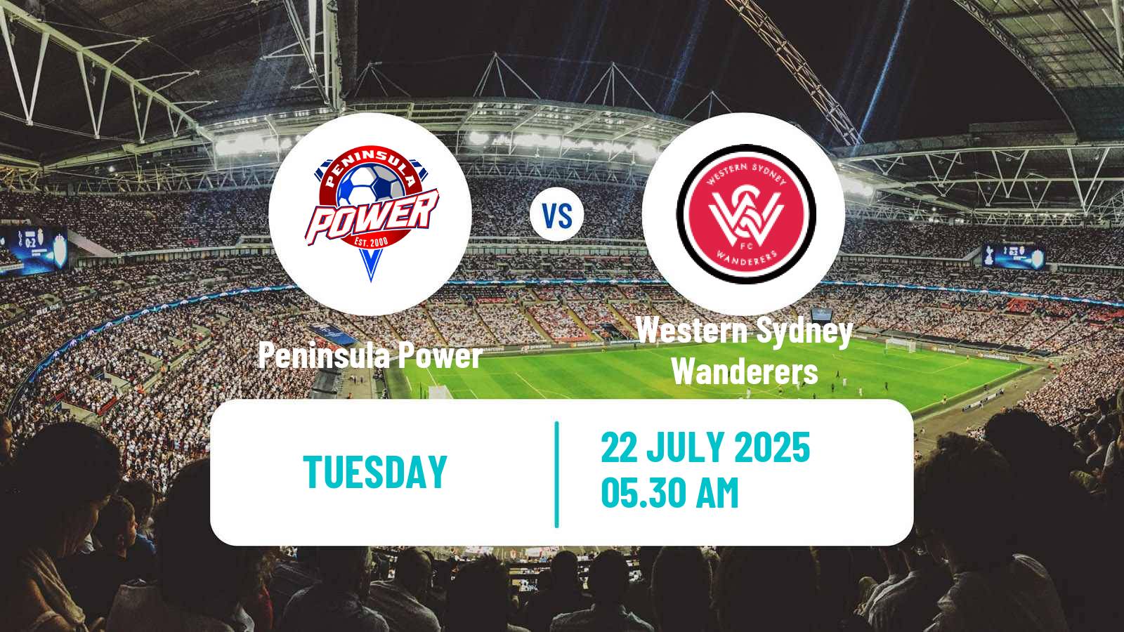 Soccer Australian Cup Peninsula Power - Western Sydney Wanderers