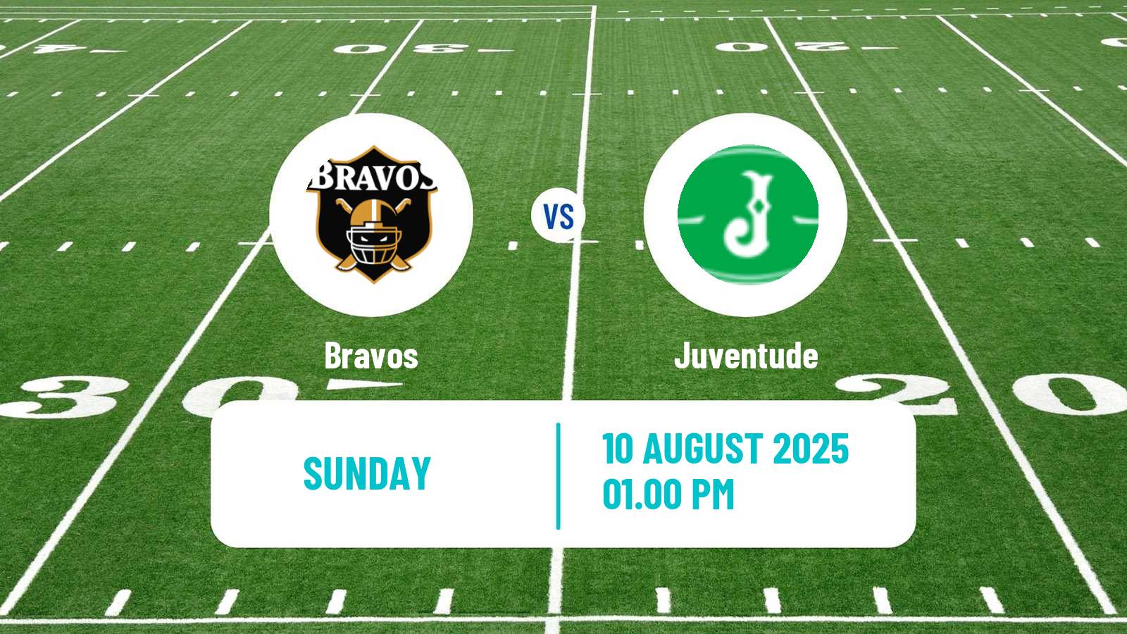 American football Brazilian BFA Bravos - Juventude
