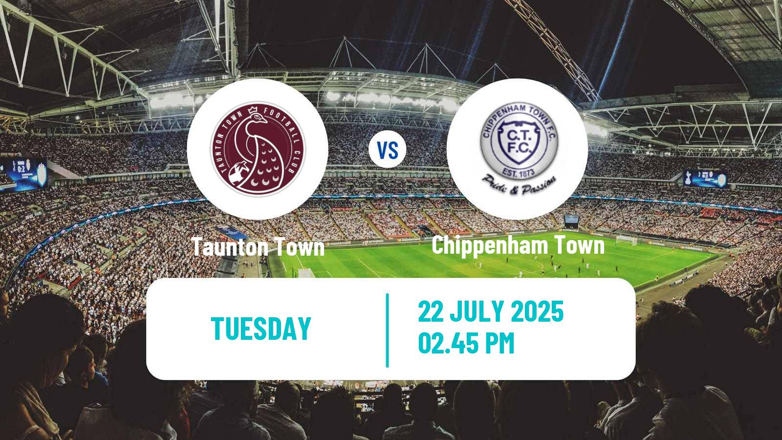 Soccer Club Friendly Taunton Town - Chippenham Town