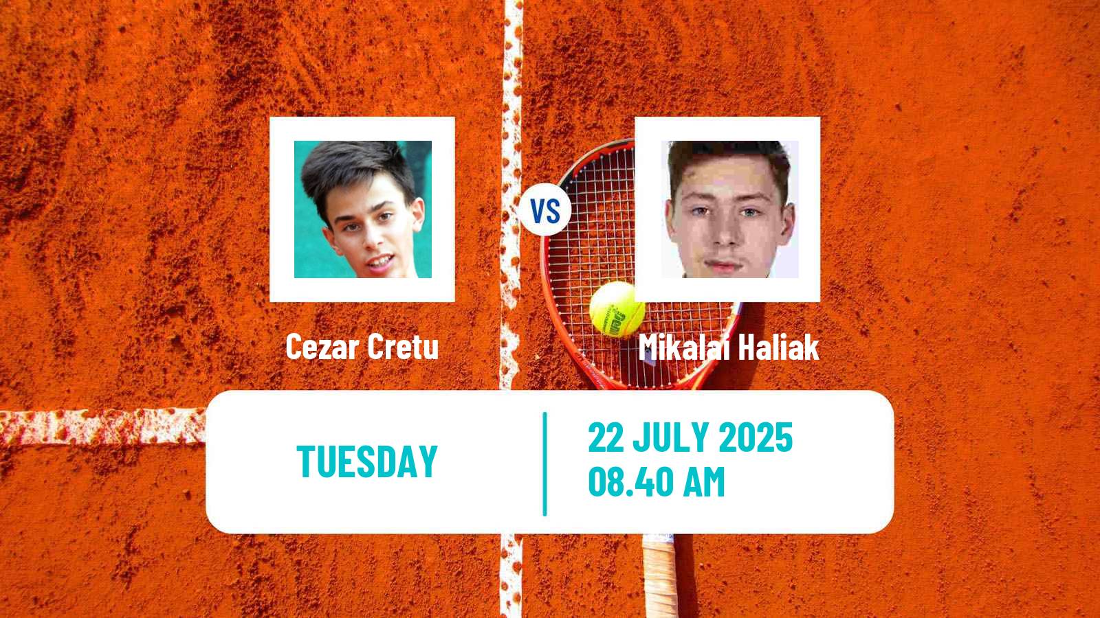 Tennis ITF M25 Metzingen Men Cezar Cretu - Mikalai Haliak