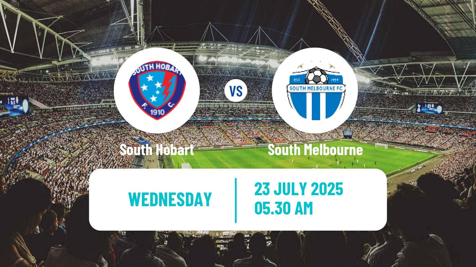 Soccer Australian Cup South Hobart - South Melbourne