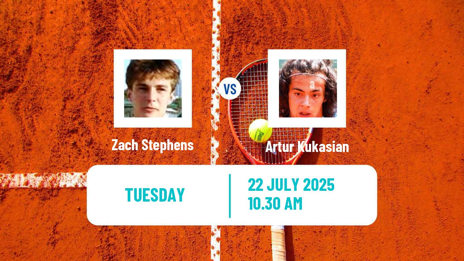 Tennis ITF M15 Monastir 29 Men Zach Stephens - Artur Kukasian