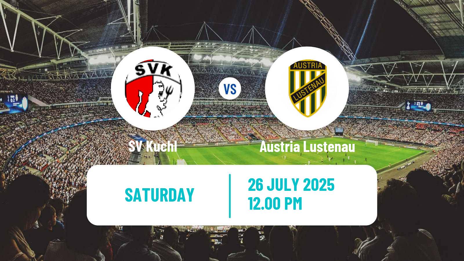 Soccer Austrian OFB Cup Kuchl - Austria Lustenau