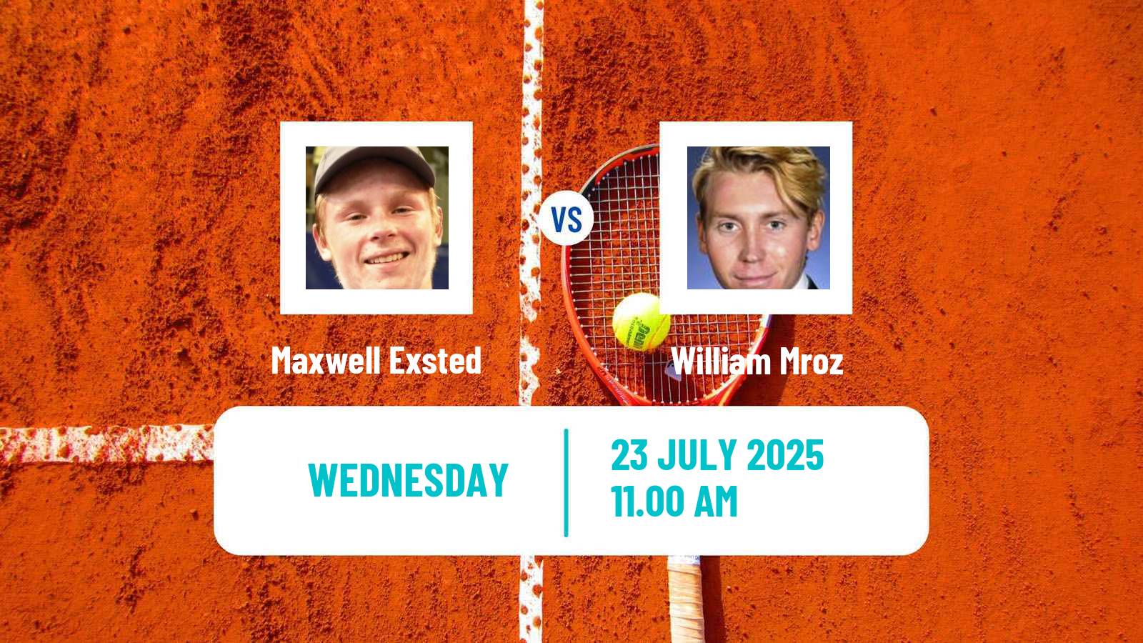 Tennis ITF M25 Champaign Il Men Maxwell Exsted - William Mroz