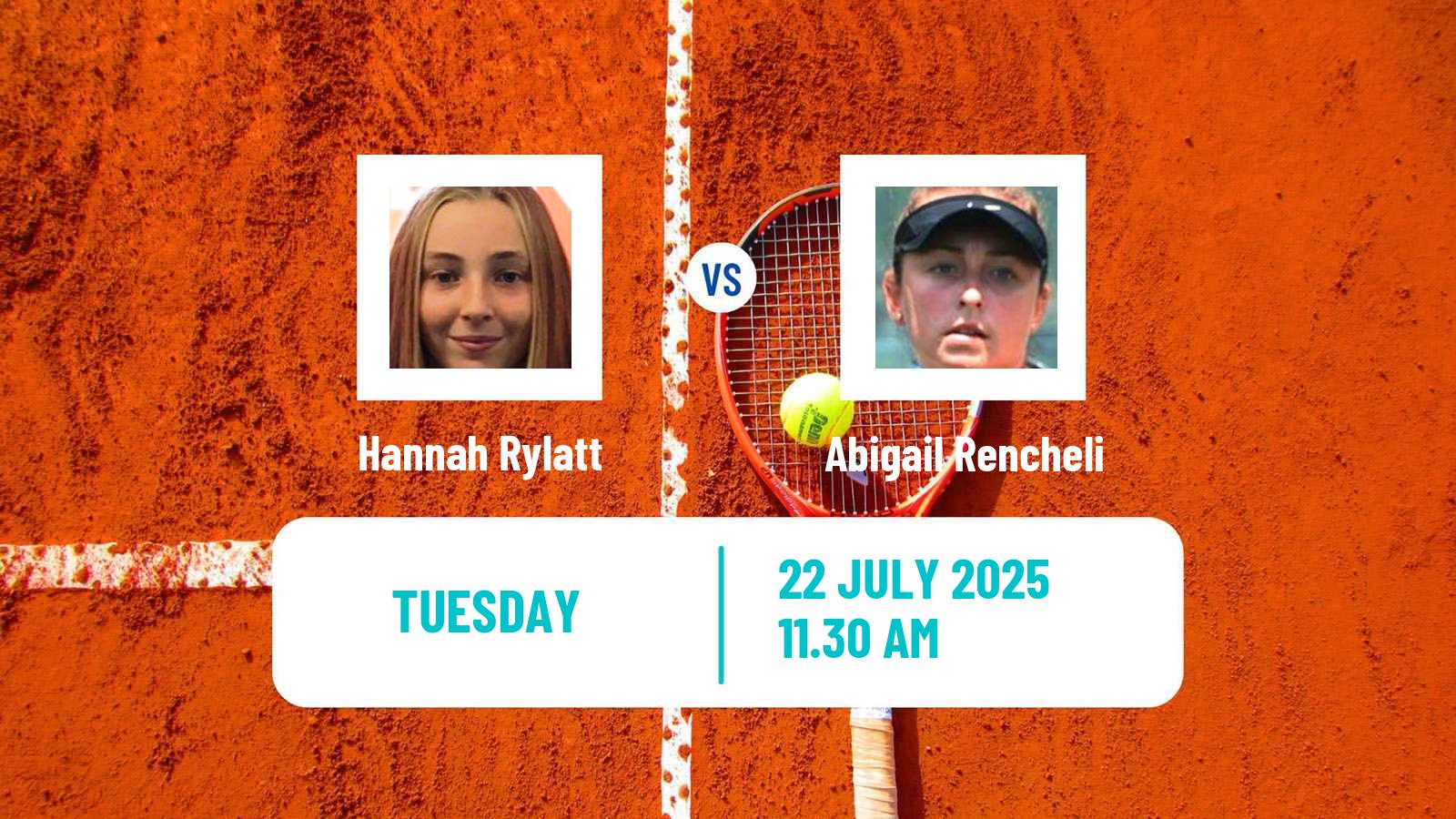 Tennis ITF W15 Huamantla 3 Women Hannah Rylatt - Abigail Rencheli