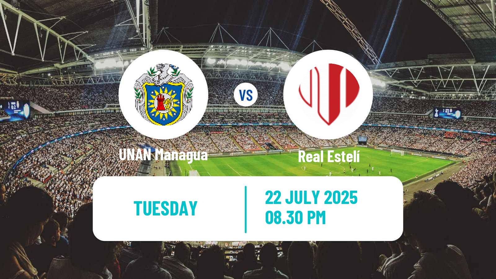 Soccer Nicaraguan Liga Primera UNAN Managua - Real Estelí