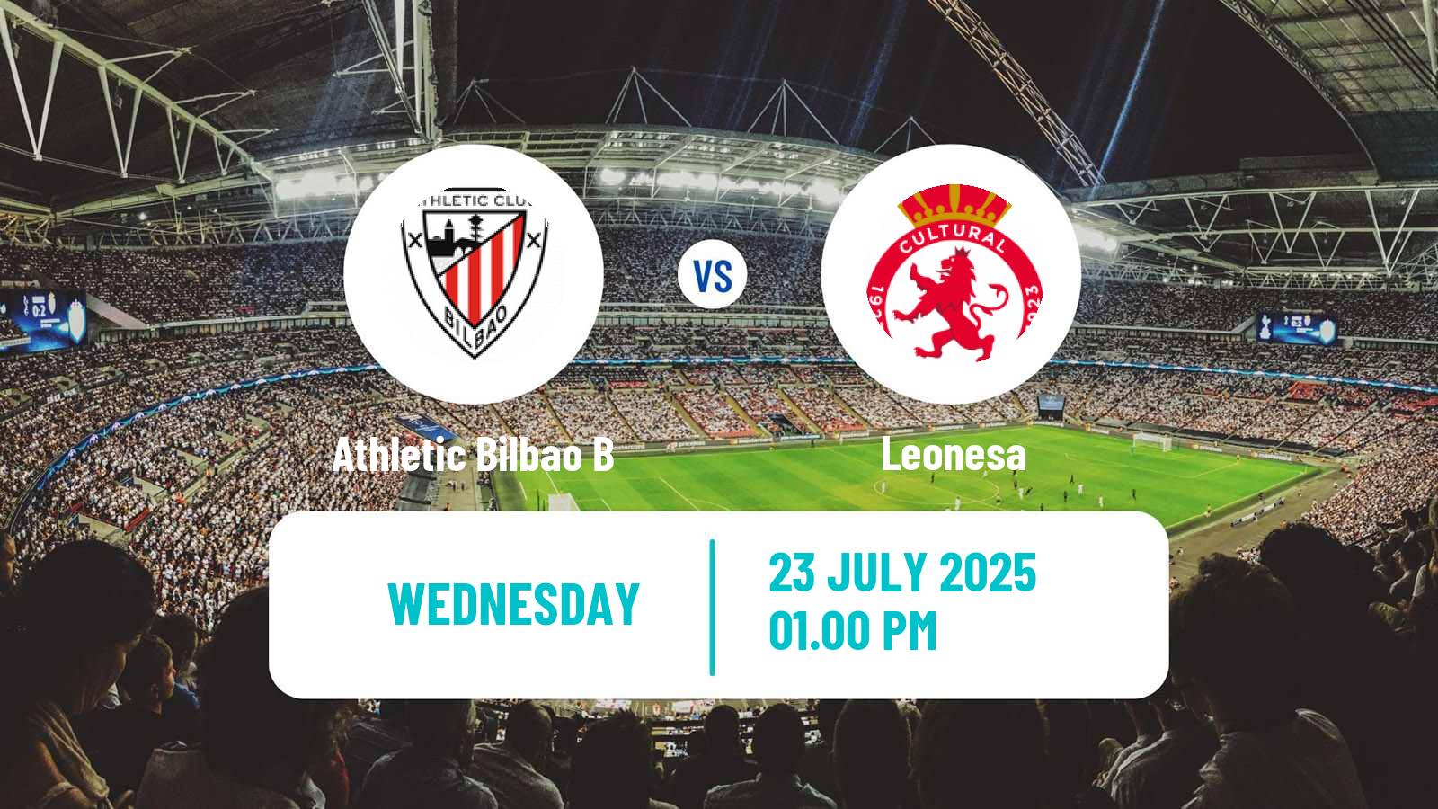 Soccer Club Friendly Athletic Bilbao B - Leonesa