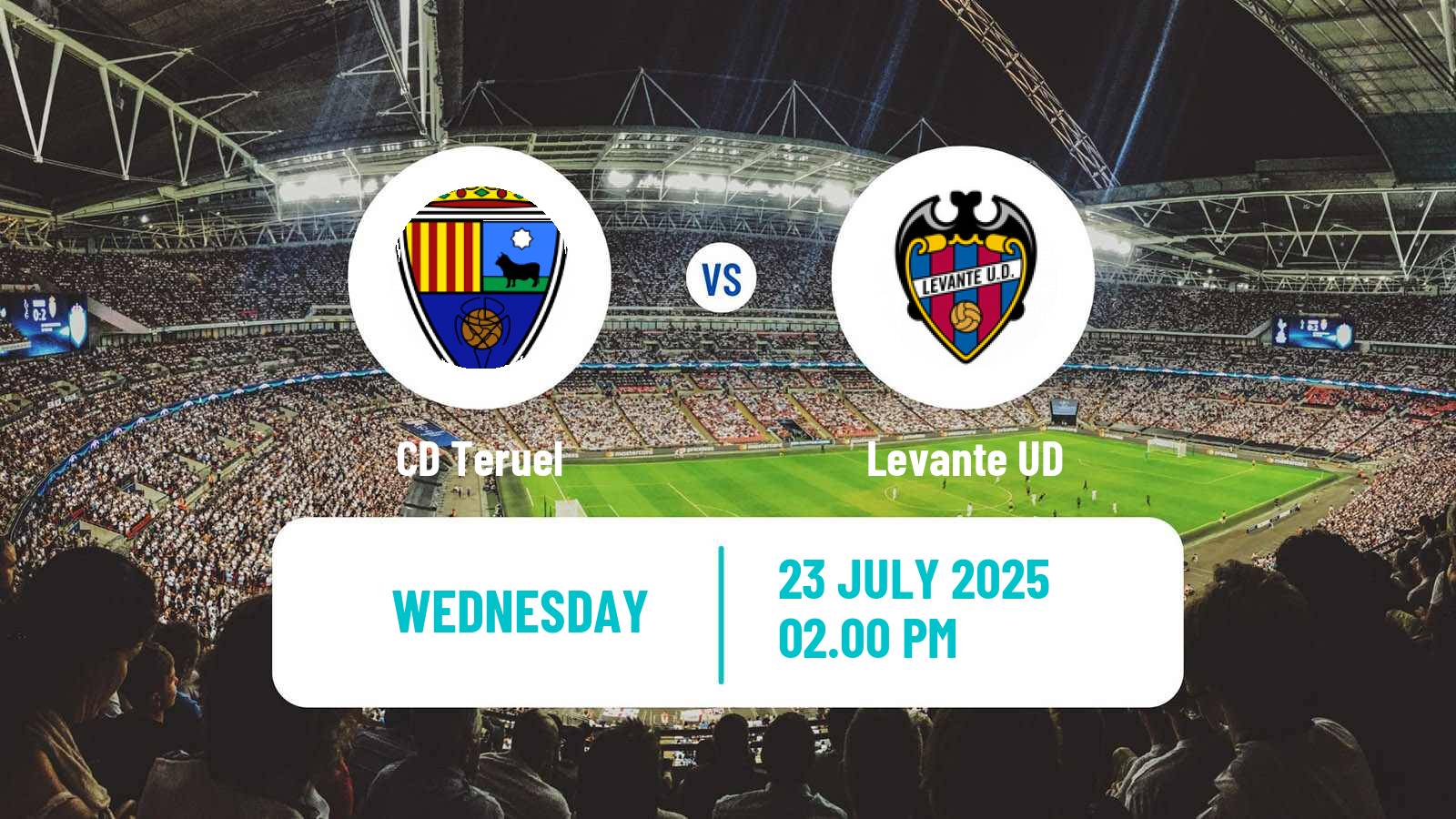 Soccer Club Friendly Teruel - Levante