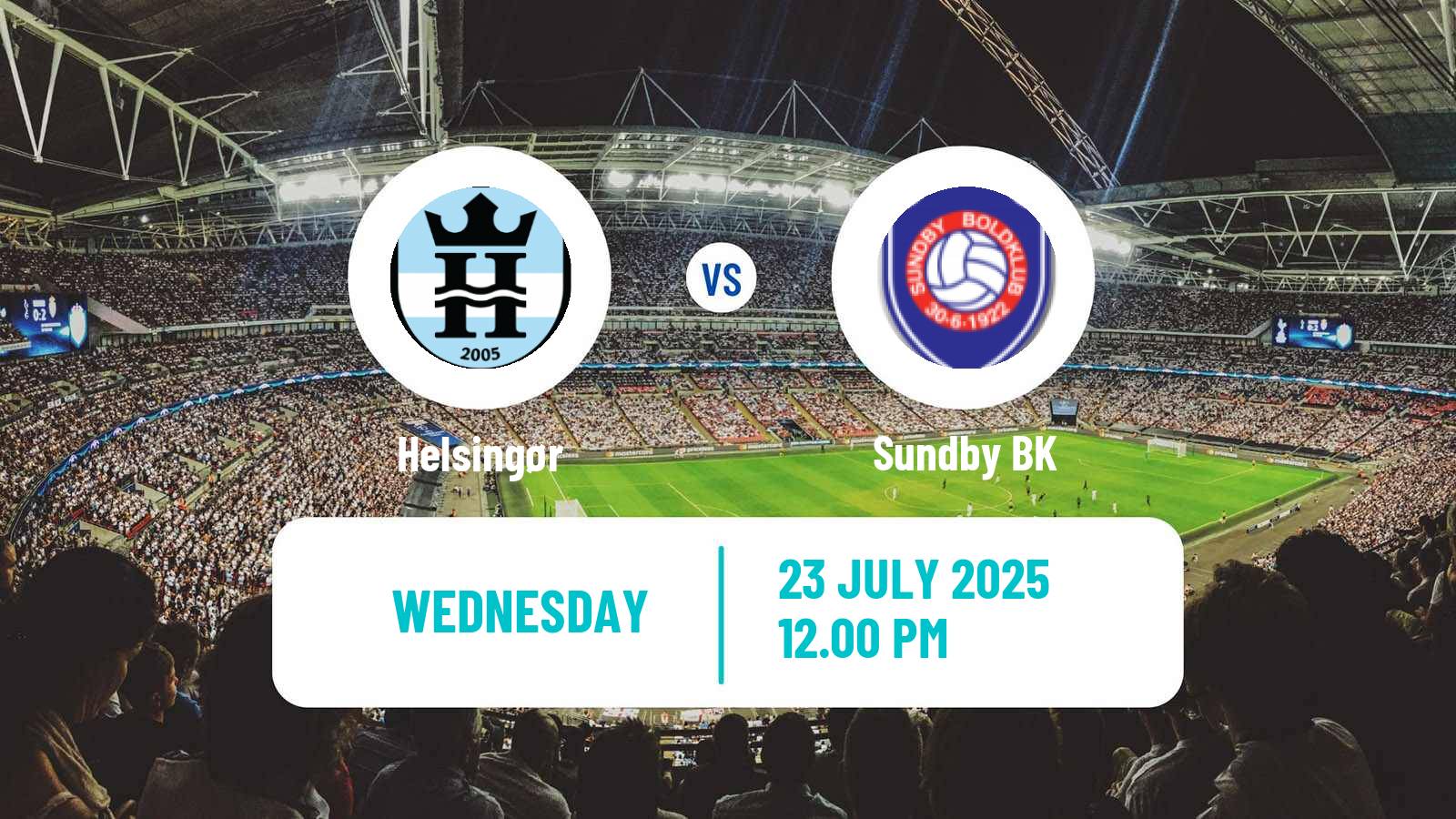 Soccer Club Friendly Helsingør - Sundby
