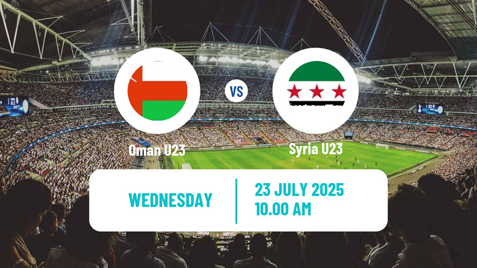 Soccer Friendly Oman U23 - Syria U23