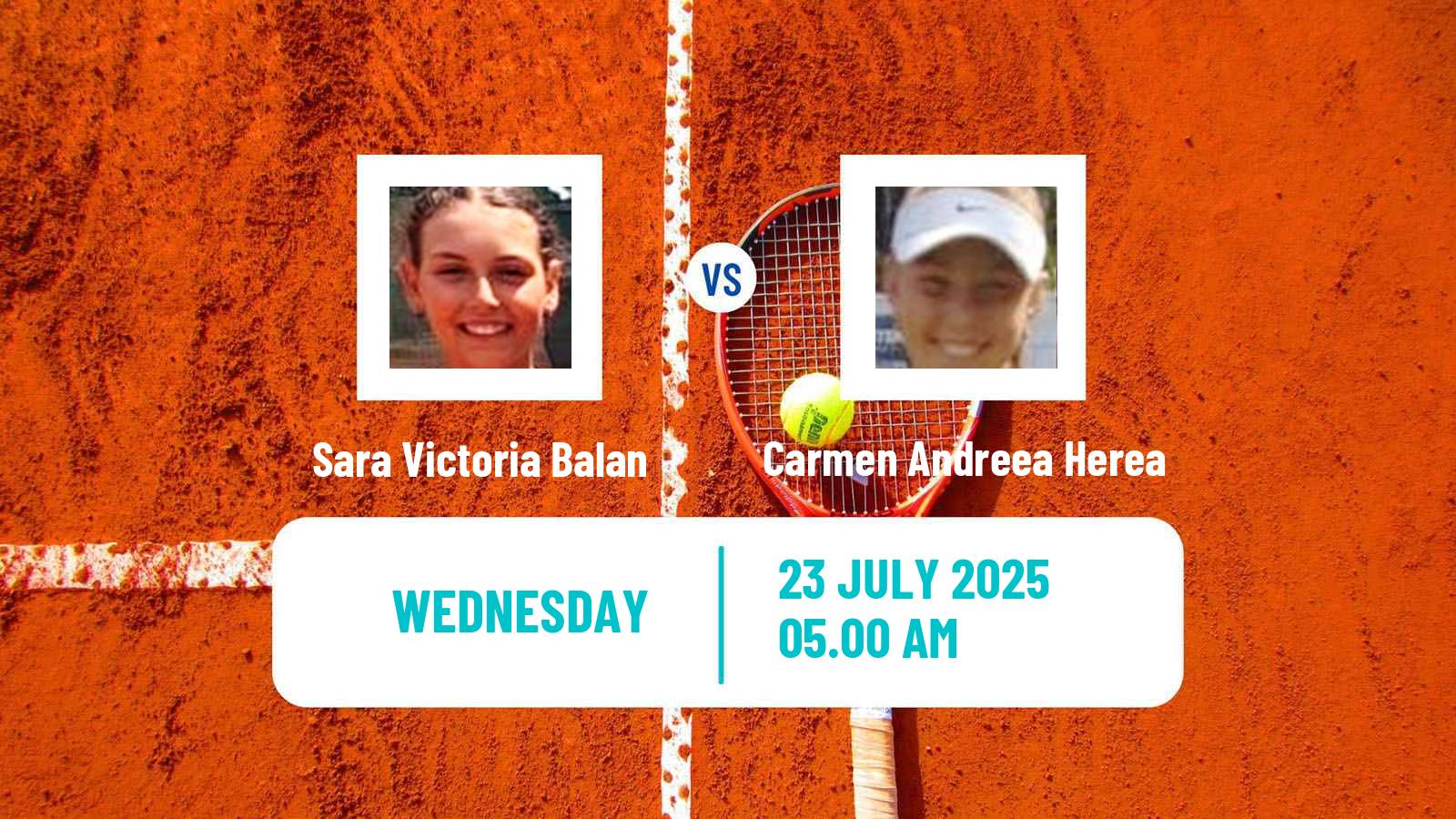 Tennis ITF W15 Campina Women Sara Victoria Balan - Carmen Andreea Herea