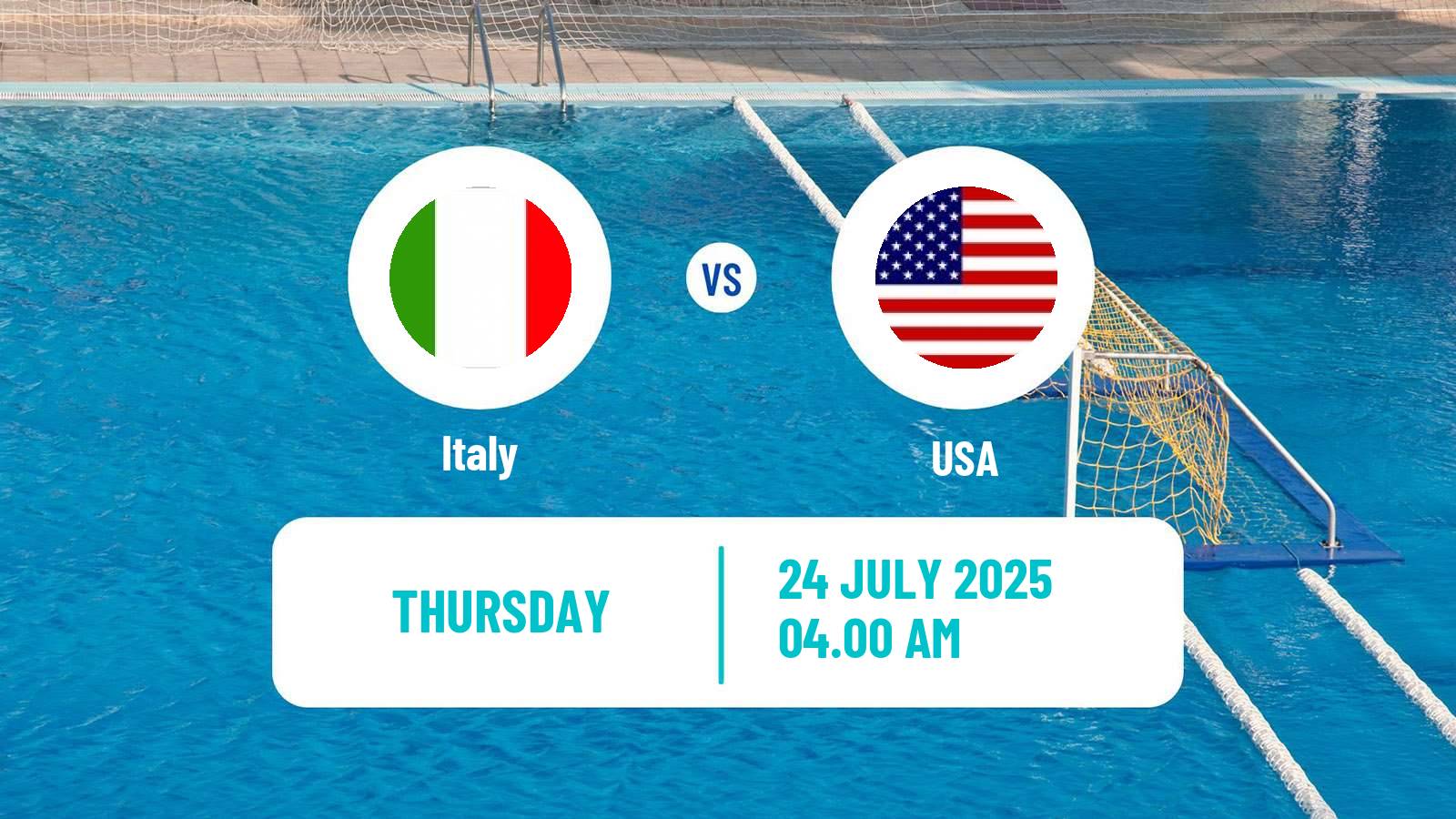 Water polo World Championship Water Polo Italy - USA