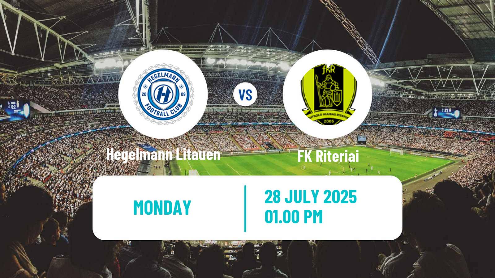 Soccer Lithuanian A Lyga Hegelmann Litauen - Riteriai