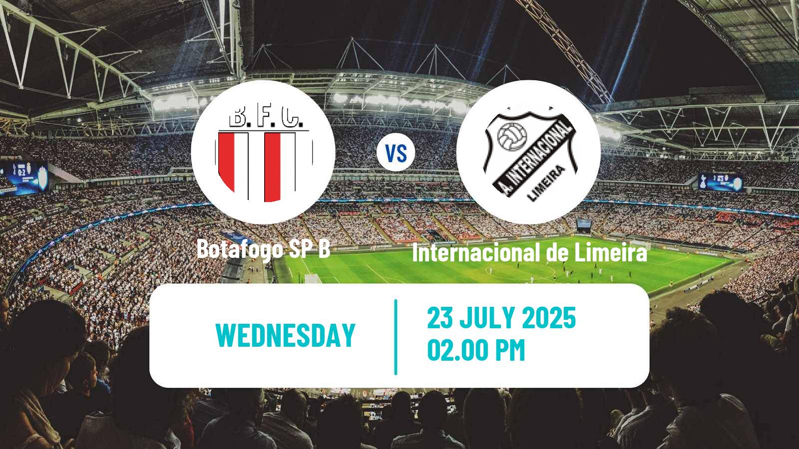 Soccer Brazilian Copa Paulista Botafogo SP B - Internacional de Limeira