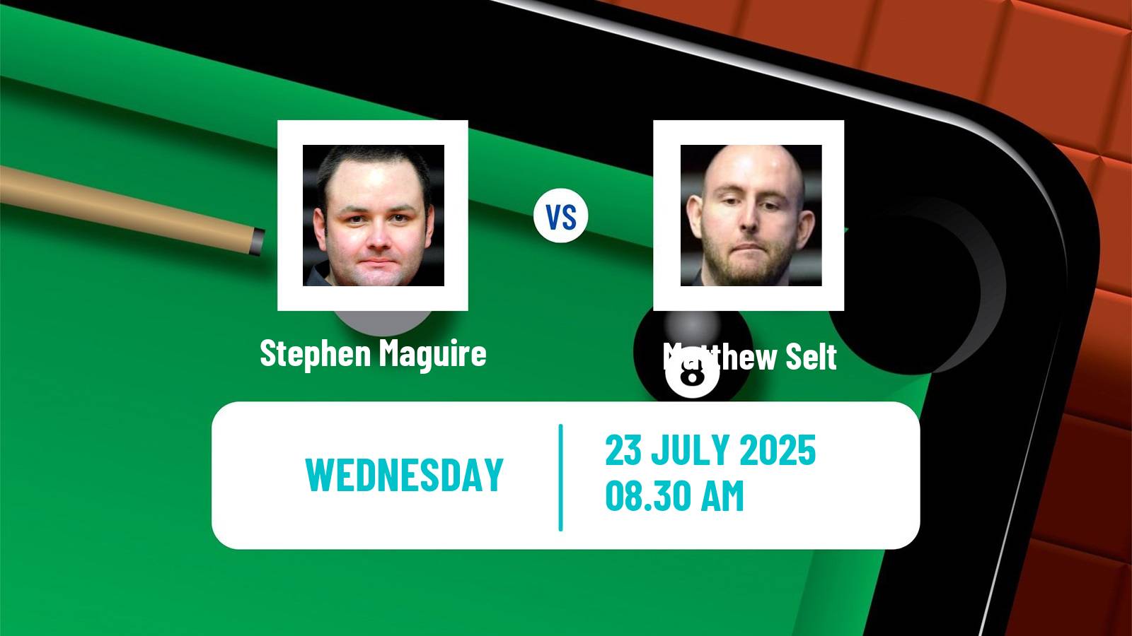 Snooker Championship League Stephen Maguire - Matthew Selt