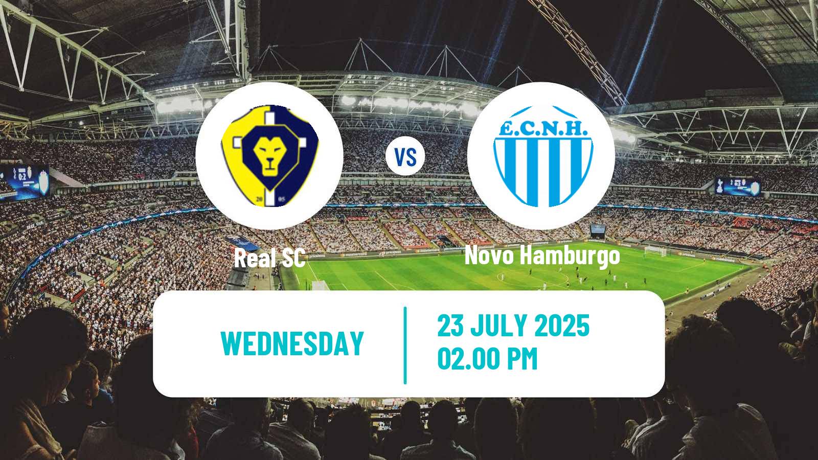Soccer Brazilian Campeonato Gaucho 2 Real SC - Novo Hamburgo