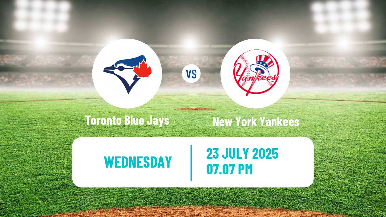 Baseball MLB Toronto Blue Jays - New York Yankees