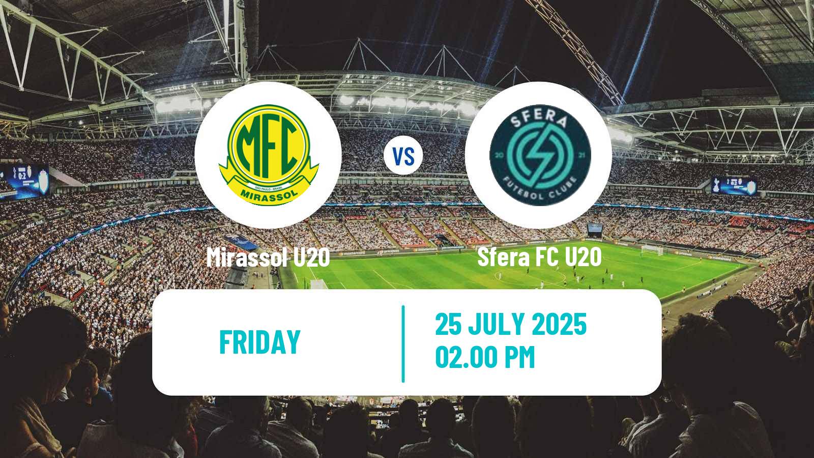 Soccer Brazilian Paulista U20 Mirassol U20 - Sfera U20