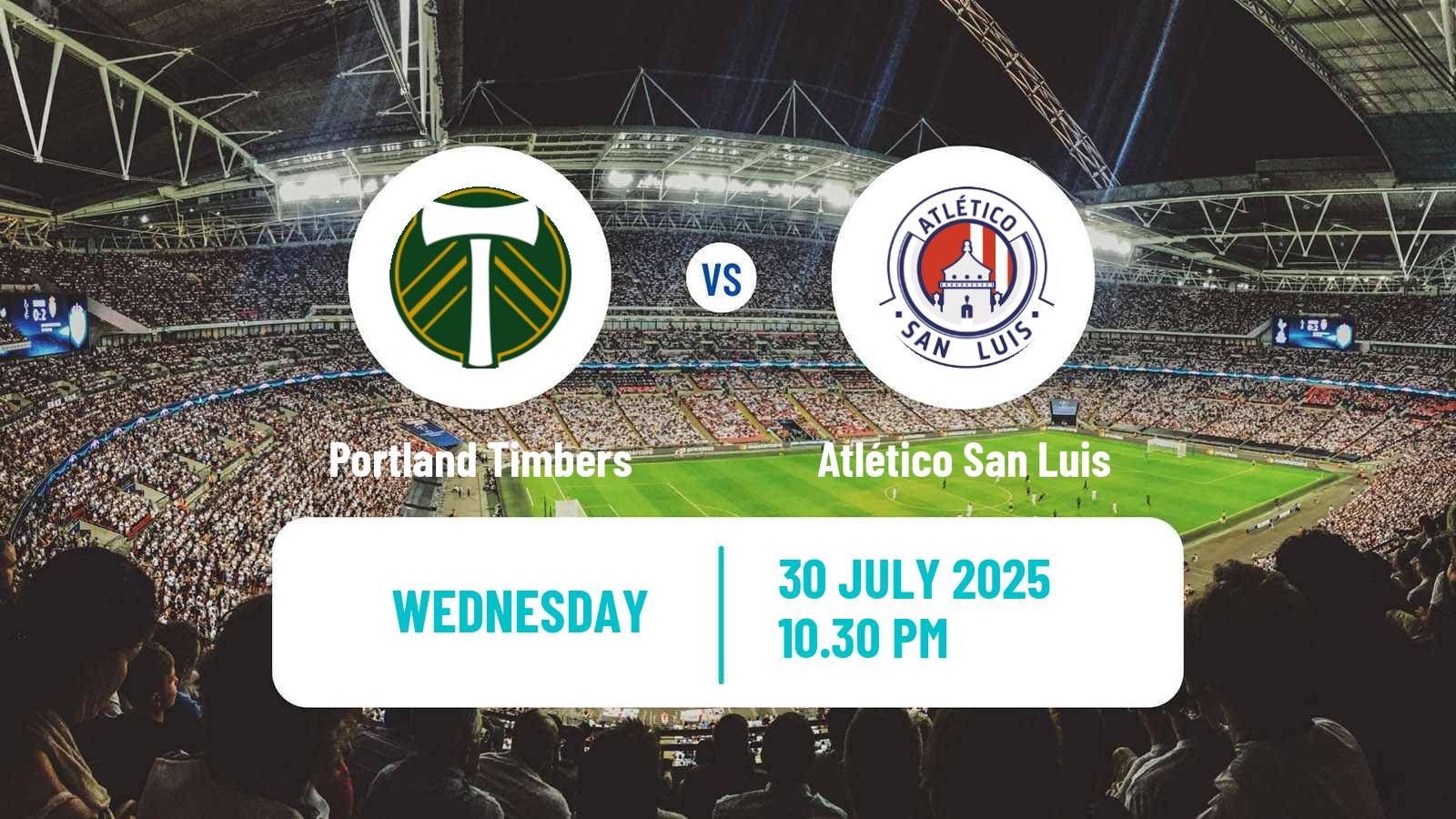 Soccer CONCACAF League Cup Portland Timbers - Atlético San Luis