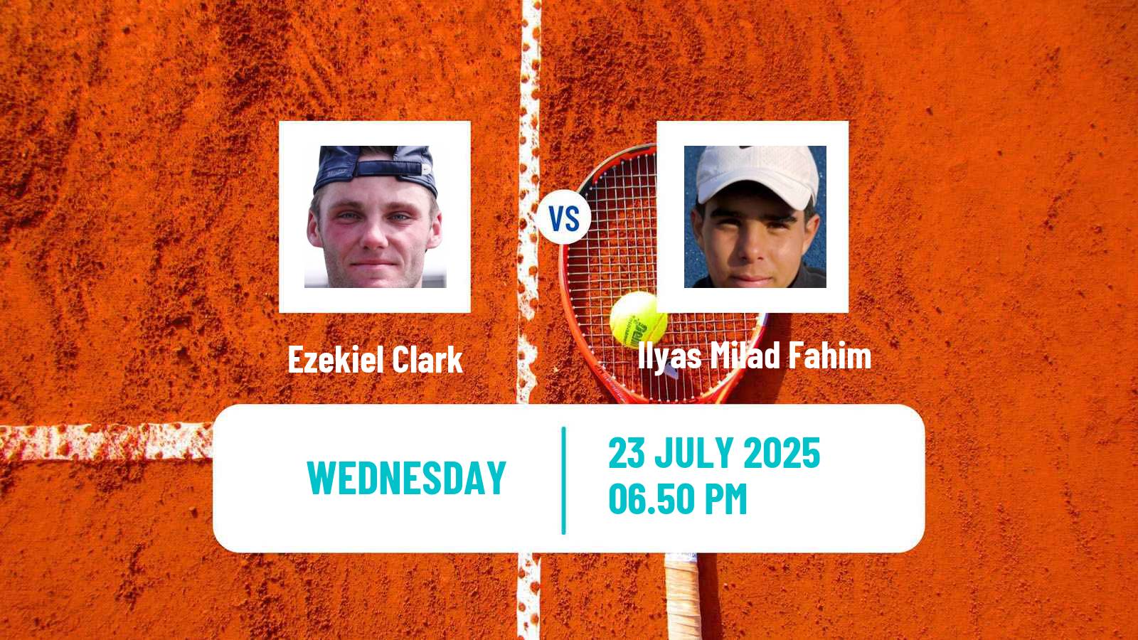 Tennis ITF M25 Champaign Il Men Ezekiel Clark - Ilyas Milad Fahim