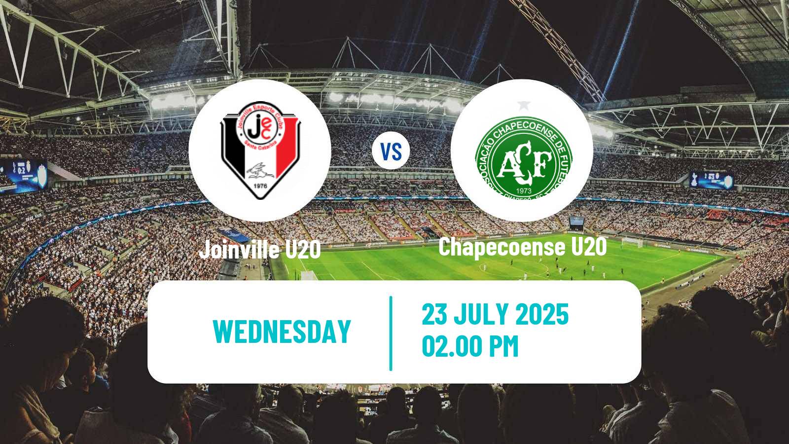 Soccer Brazilian Catarinense U20 Joinville U20 - Chapecoense U20