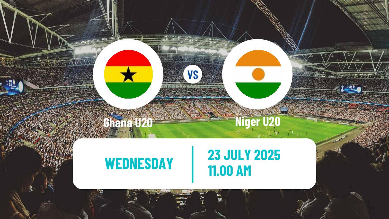 Soccer Friendly Ghana U20 - Niger U20