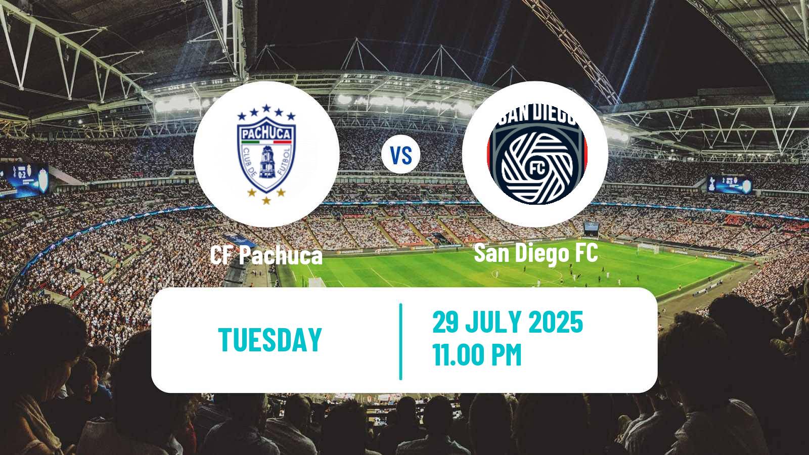 Soccer CONCACAF League Cup Pachuca - San Diego