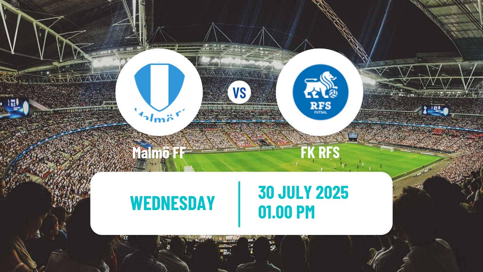Soccer UEFA Champions League Malmö - RFS