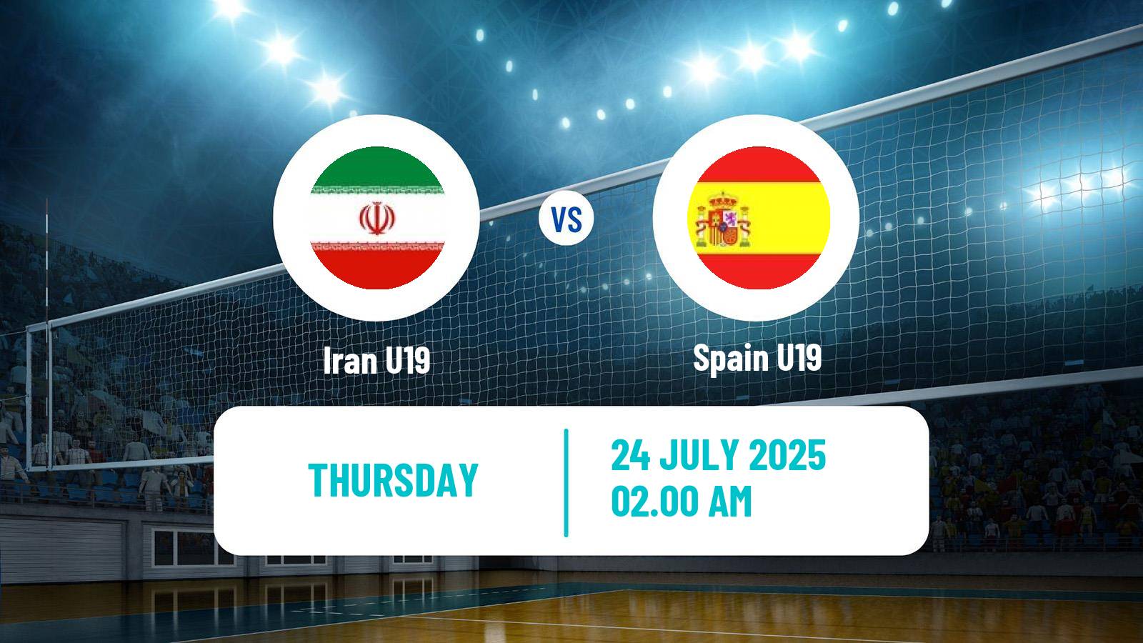Volleyball World Championship U19 Volleyball Iran U19 - Spain U19