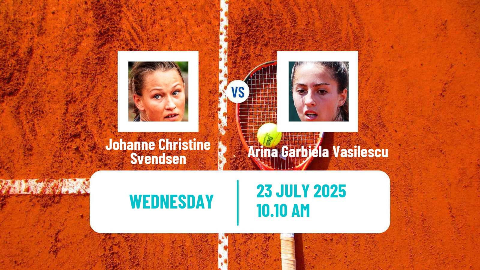Tennis ITF W35 Horb Women Johanne Christine Svendsen - Arina Garbiela Vasilescu