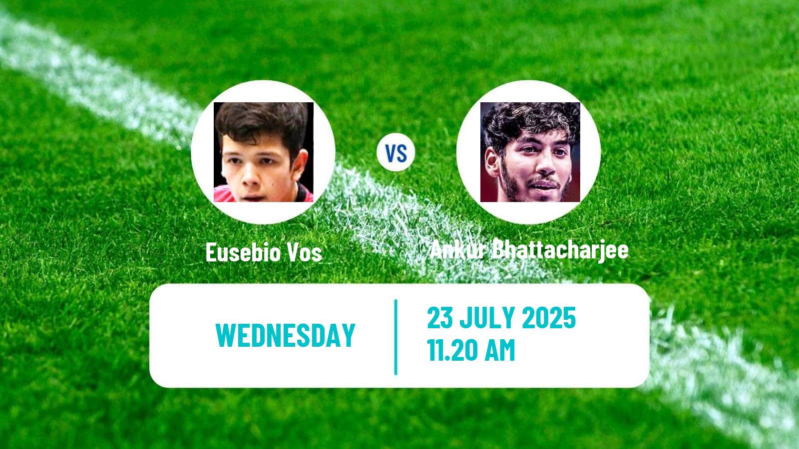 Table tennis Wtt Contender Buenos Aires Men Eusebio Vos - Ankur Bhattacharjee