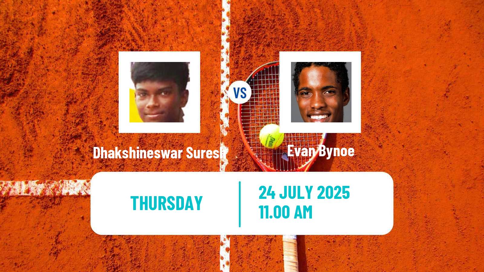 Tennis ITF M25 Champaign Il Men Dhakshineswar Suresh - Evan Bynoe
