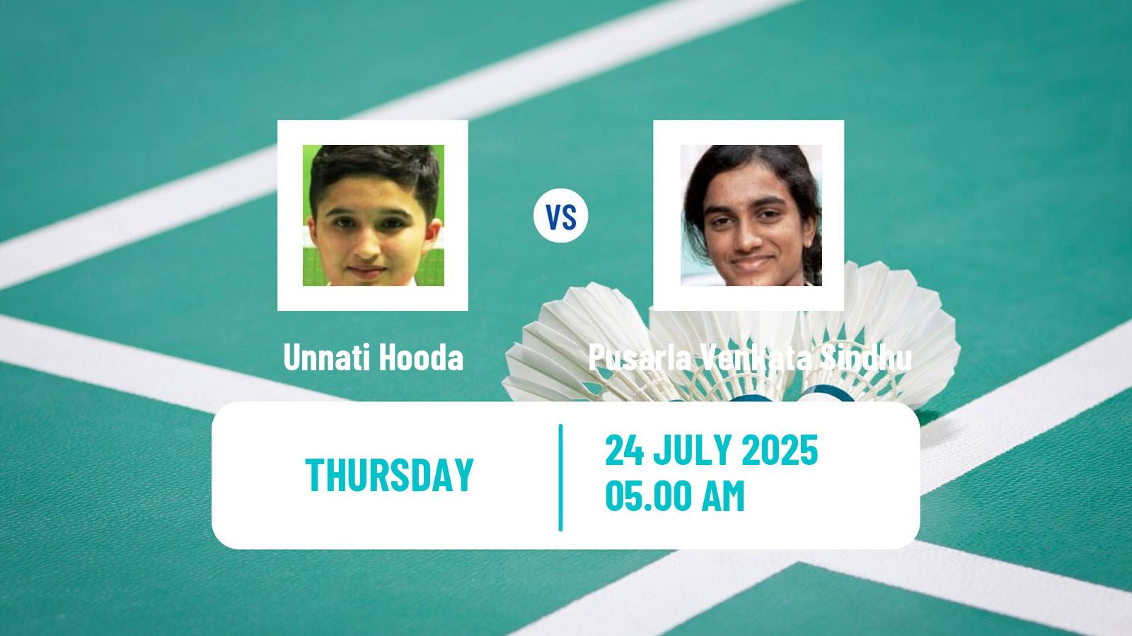 Badminton BWF World Tour Victor China Open Women Unnati Hooda - Pusarla Venkata Sindhu