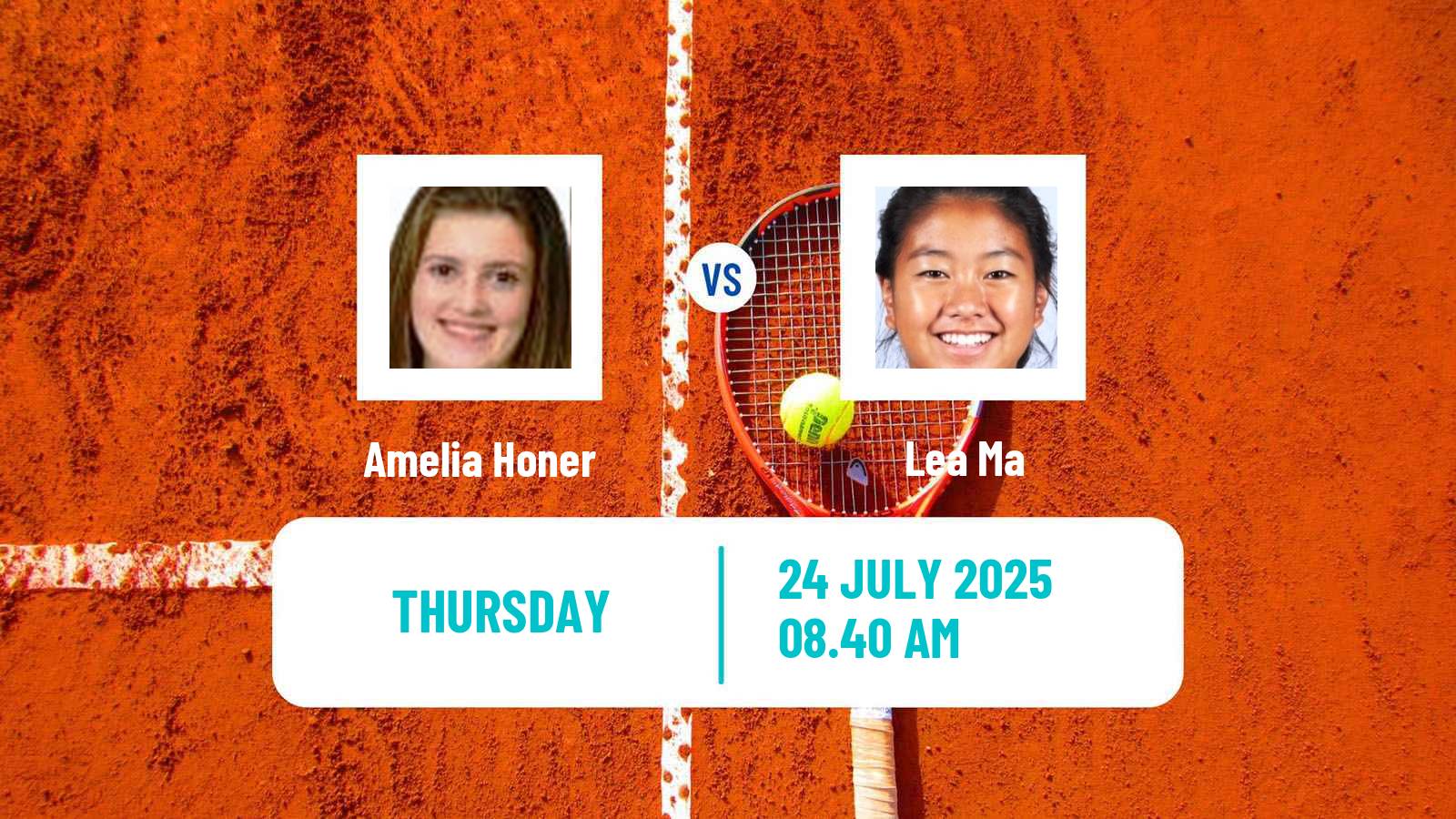 Tennis ITF W35 Florence Women Amelia Honer - Lea Ma