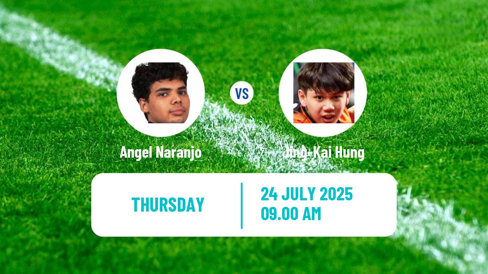 Table tennis Wtt Contender Buenos Aires Men Angel Naranjo - Jing-Kai Hung