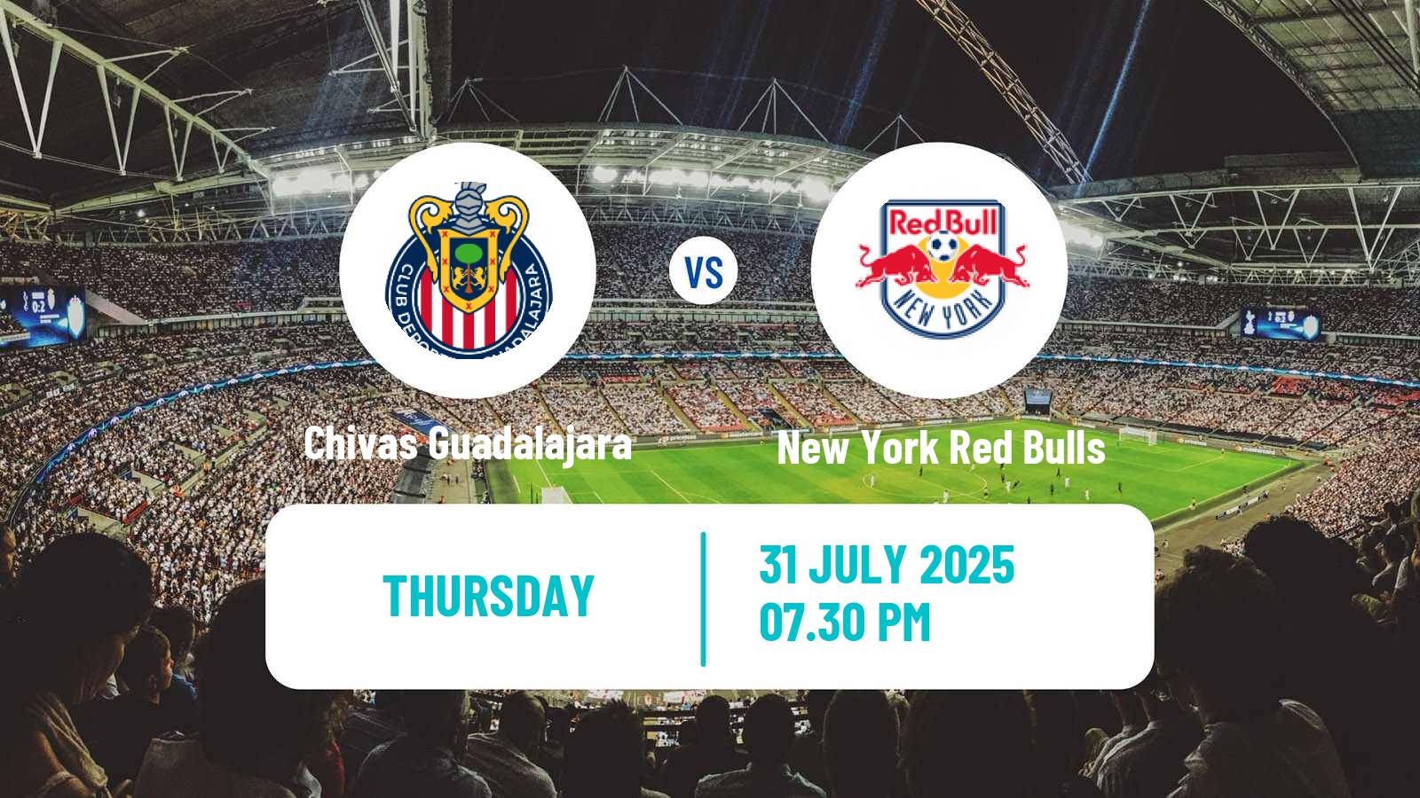 Soccer CONCACAF League Cup Chivas Guadalajara - New York Red Bulls