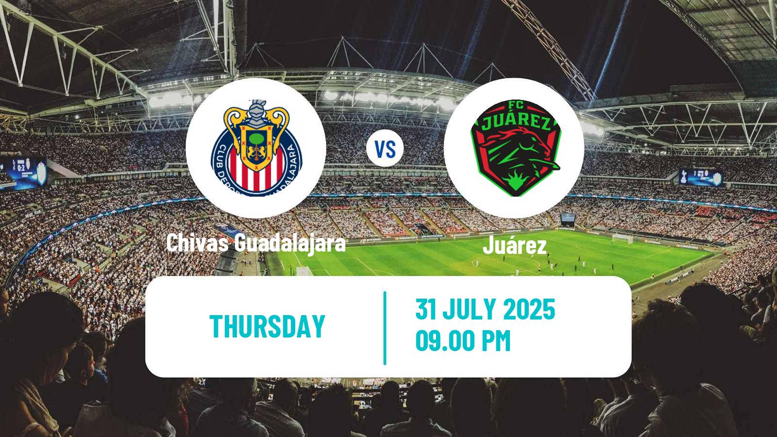 Soccer Mexican Liga MX Women Chivas Guadalajara - Juárez