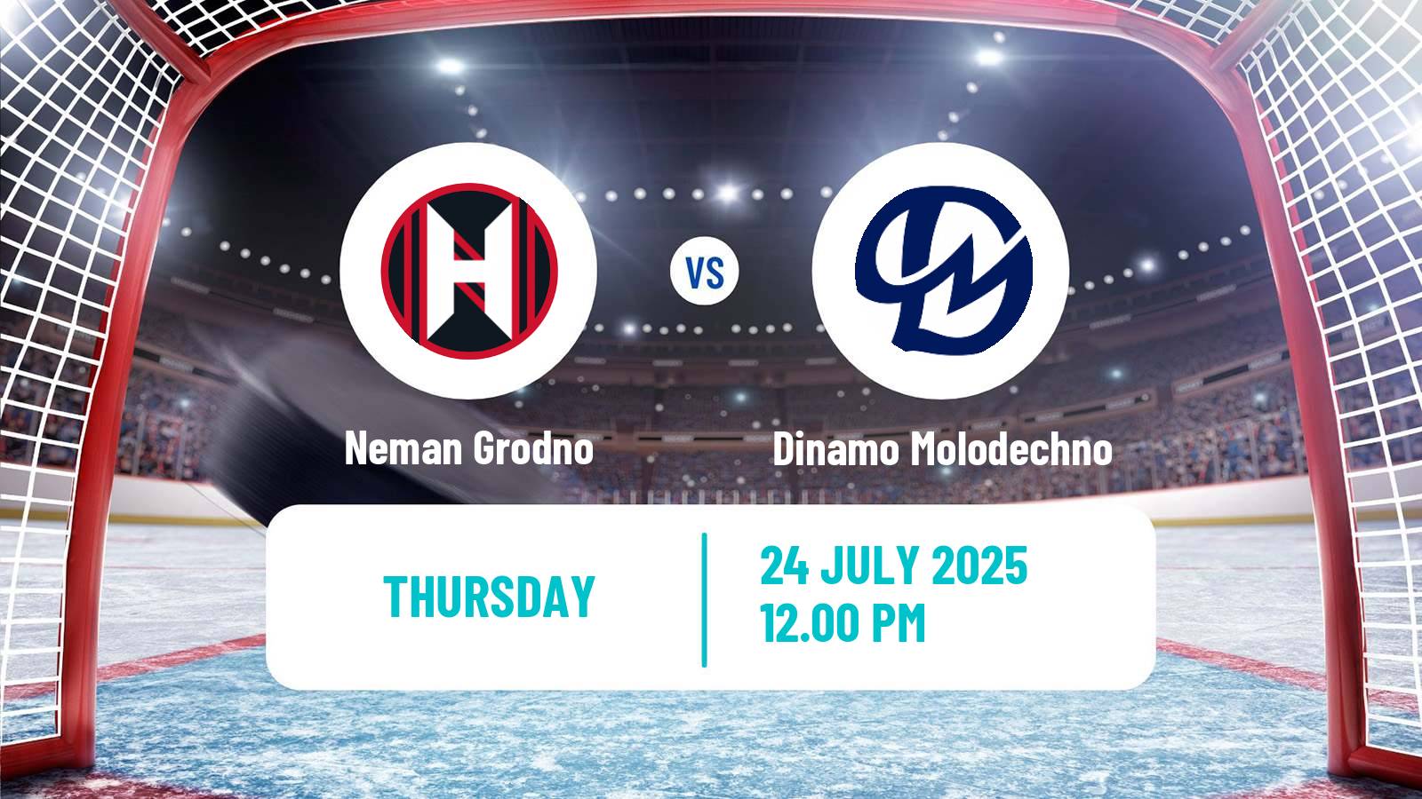 Hockey Club Friendly Ice Hockey Neman Grodno - Dinamo Molodechno