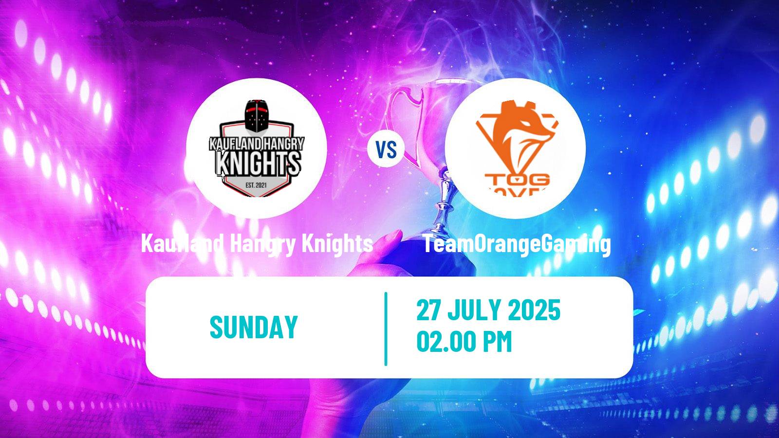Esports League Of Legends Prime League Kaufland Hangry Knights - TeamOrangeGaming