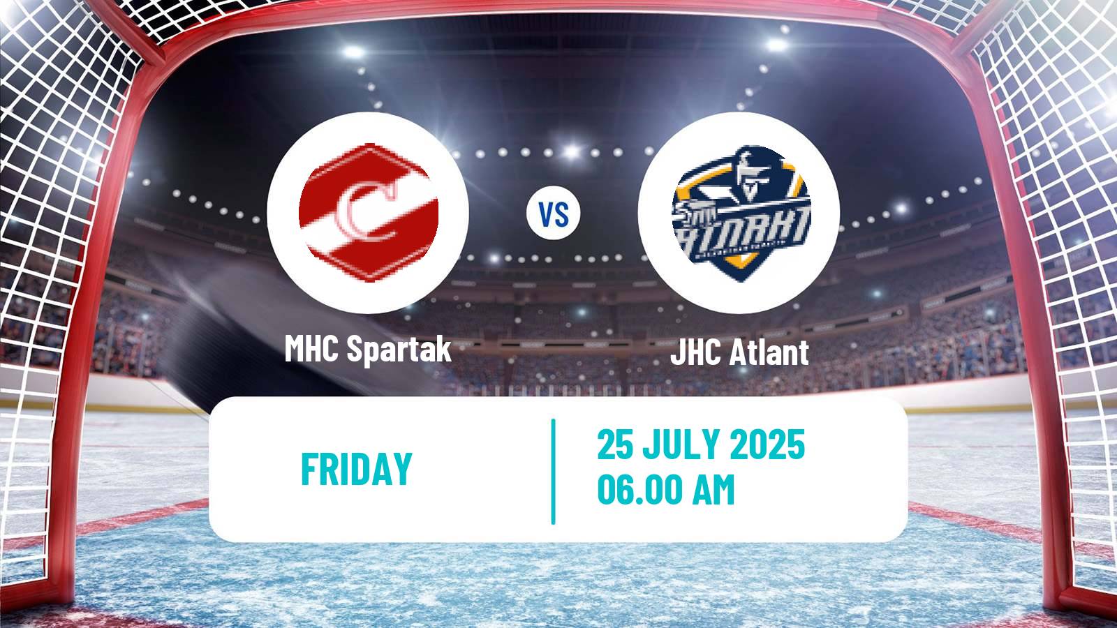 Hockey Club Friendly Ice Hockey MHC Spartak - Atlant