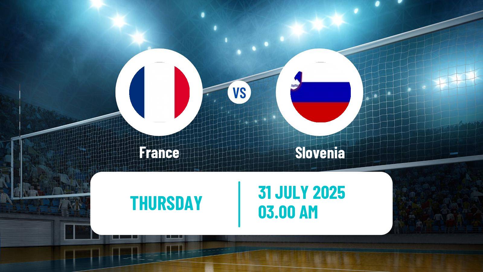 Volleyball Nations League Volleyball France - Slovenia