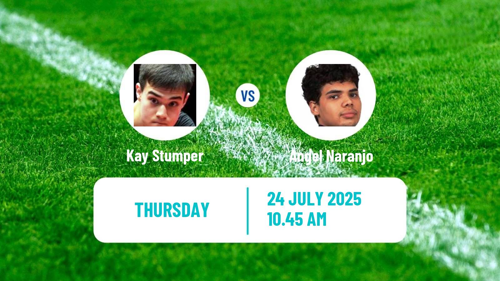 Table tennis Wtt Contender Buenos Aires Men Kay Stumper - Angel Naranjo