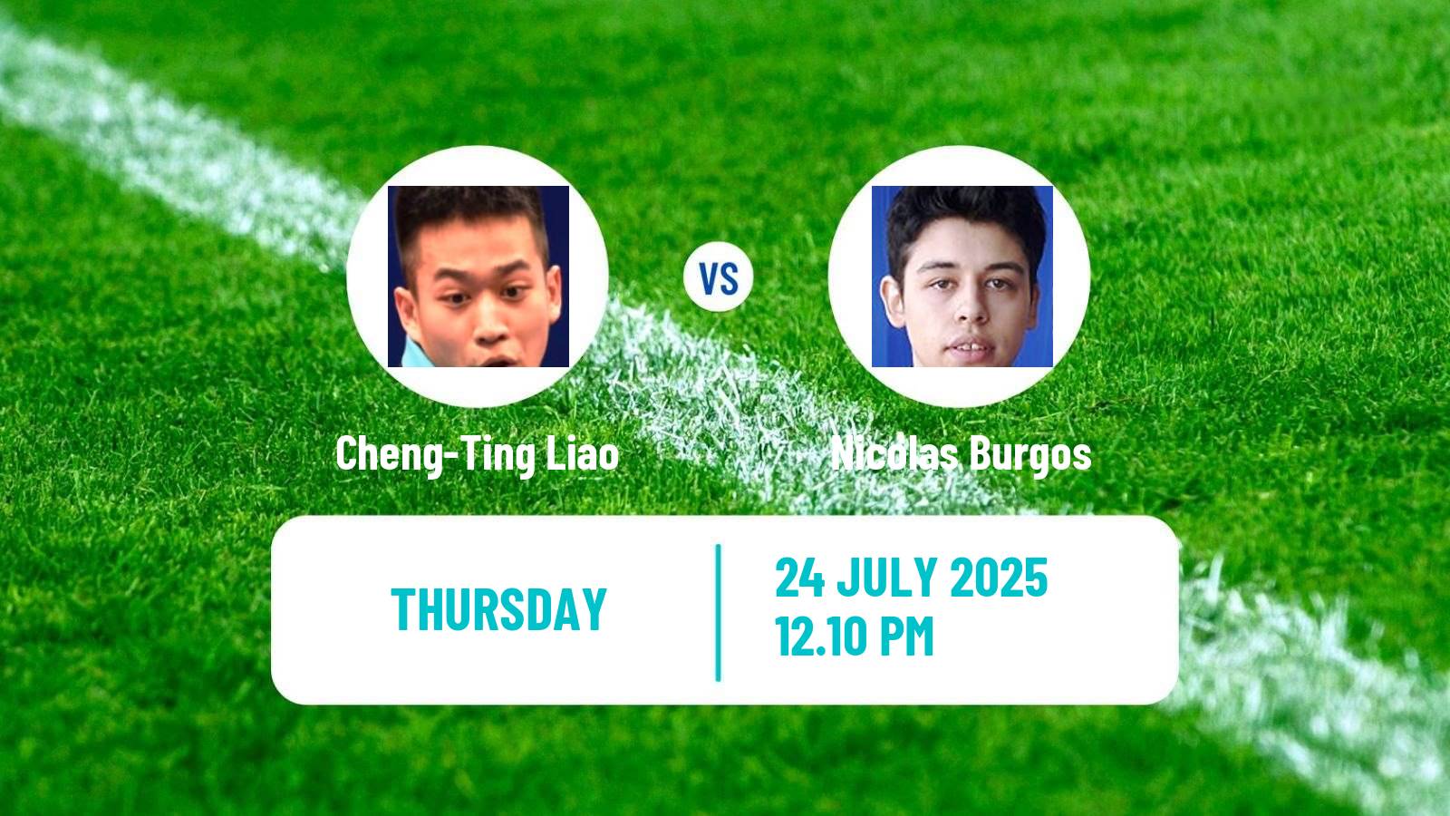 Table tennis Wtt Contender Buenos Aires Men Cheng-Ting Liao - Nicolas Burgos